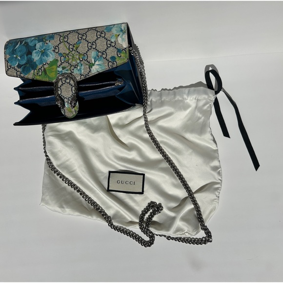Gucci Dionysus Blue Blooms Purse 😍😍 - Picture 3 of 9